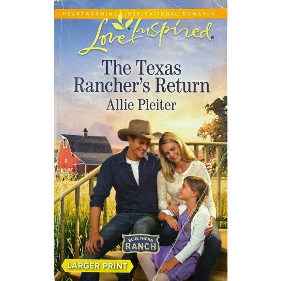 The Texas Rancher's Return by Allie Pleiter (Paperback) (Large Print) - Picture 1 of 7
